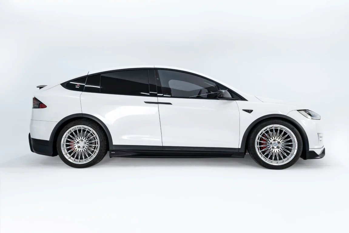 Yofer USA Side Skirts for Tesla Model X Performance/P100DLong Range Plus 2016-2021 PP Polypropylene