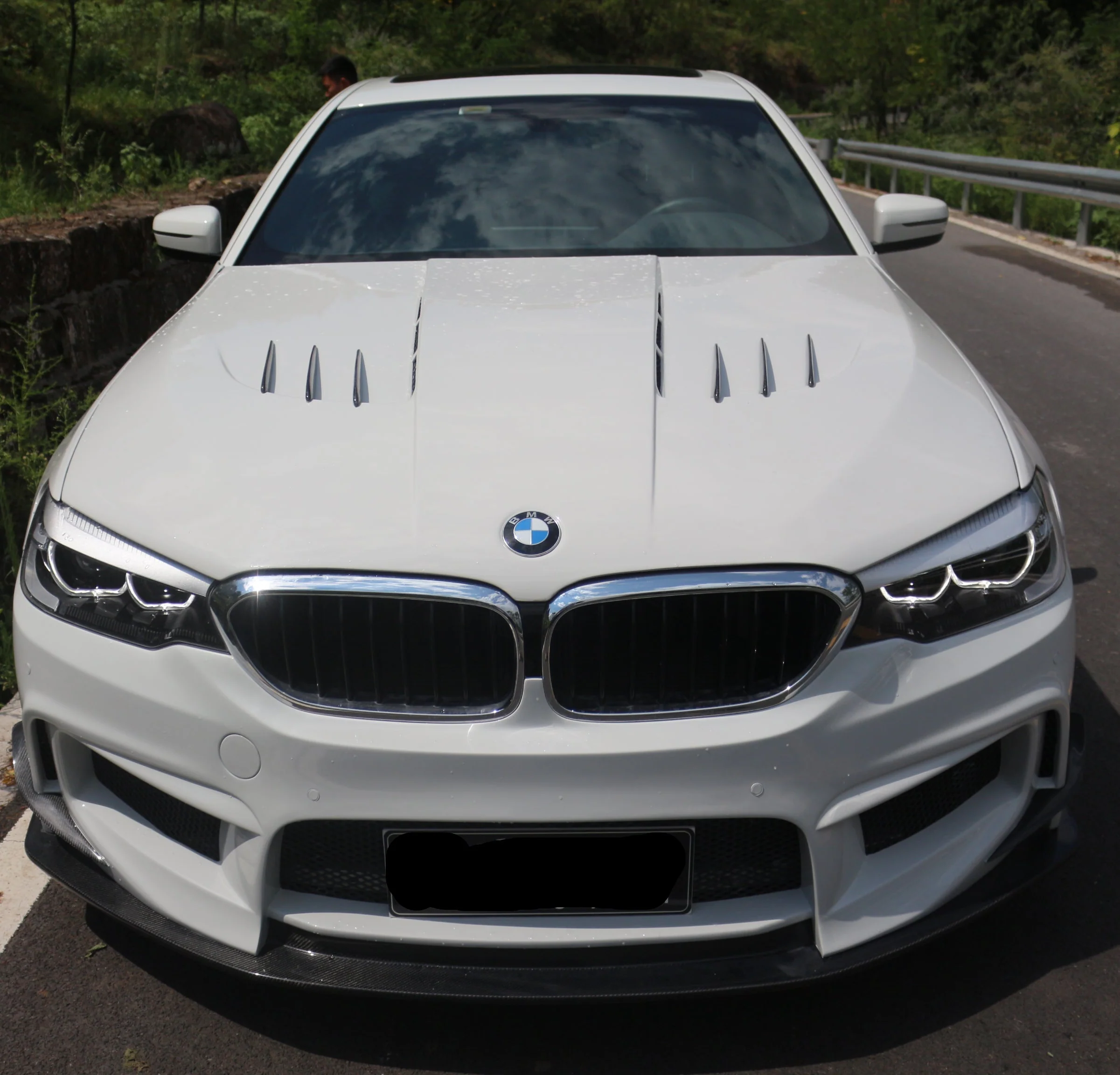 Aero Republic Hood for BMW 5 Series M550i 540i 530i G30 2017-2023 & M5/M5C F90 2018-ON Carbon Fiber