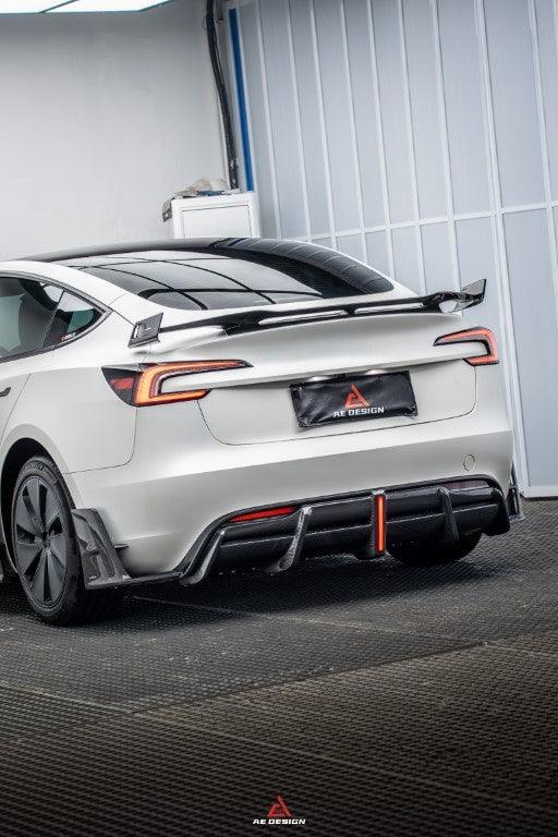 ArmorExtend AE Rear Wing for Tesla Model 3 Highland / P 2024-ON Sedan Carbon Fiber