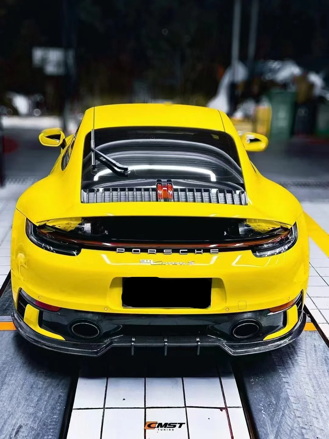 CMST Tuning Rear Diffuser for Porsche 992 992.1 S/T/4/4S/Targa 4/ Targa 4S/GTS Carbon Fiber/FRP
