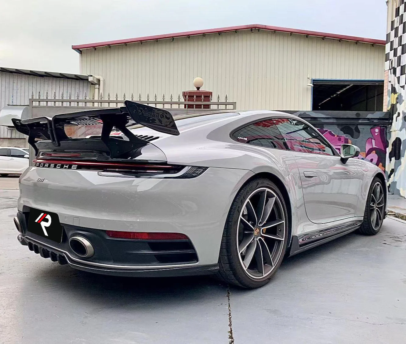 Aero Republic T-ART Style Rear Wing for Porsche 911 992.1 992.2 Carrera Base/S/T/4/4S/GTS Carbon Fiber