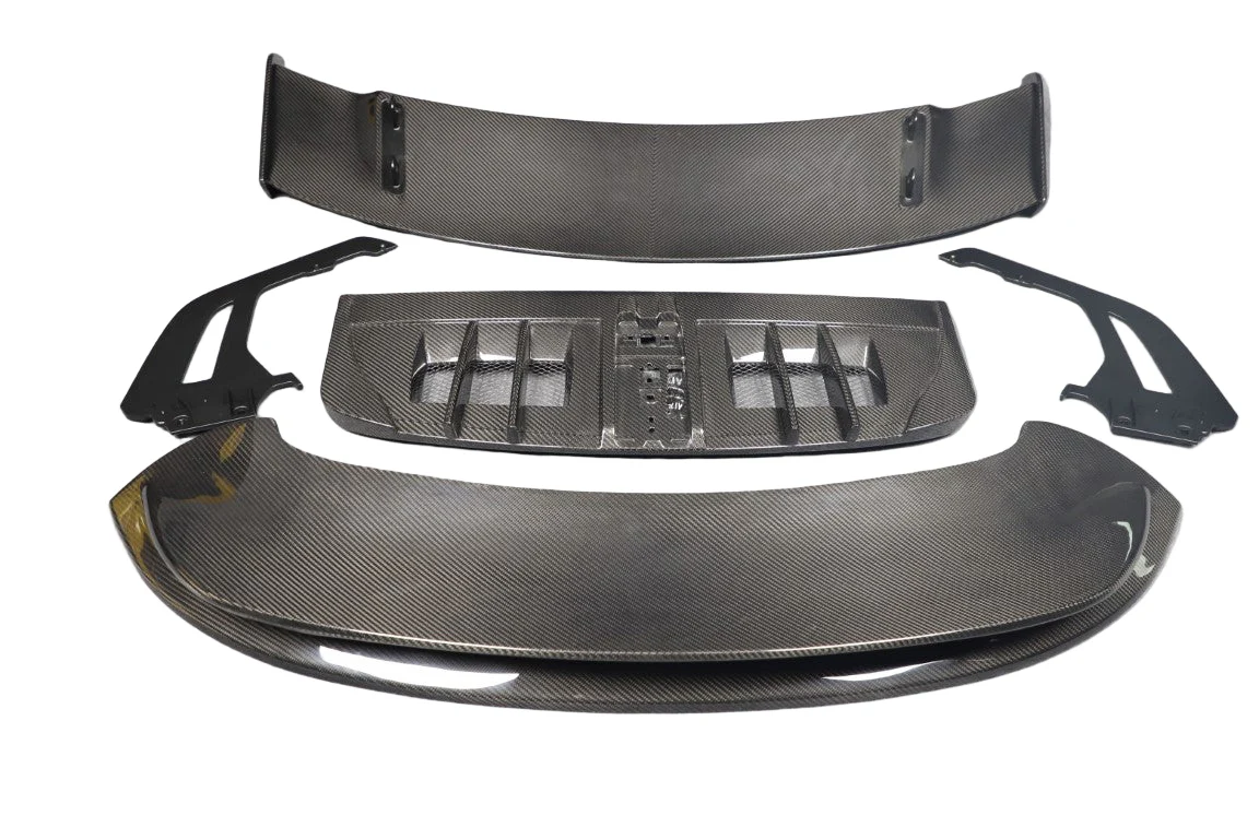 DuPont Tech GT3 V2 Style Rear Wing for Porsche 911 992.1 992.2 2020-ON Dry Pre-preg Carbon Fiber
