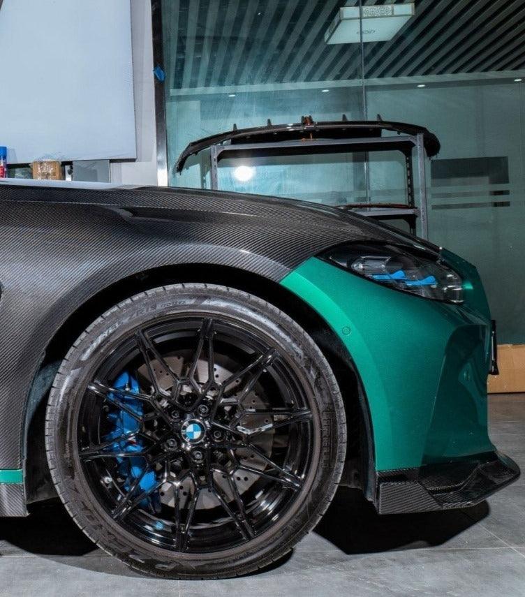Karbel Carbon Front Fenders for BMW M3 G80 2021-ON Carbon Fiber