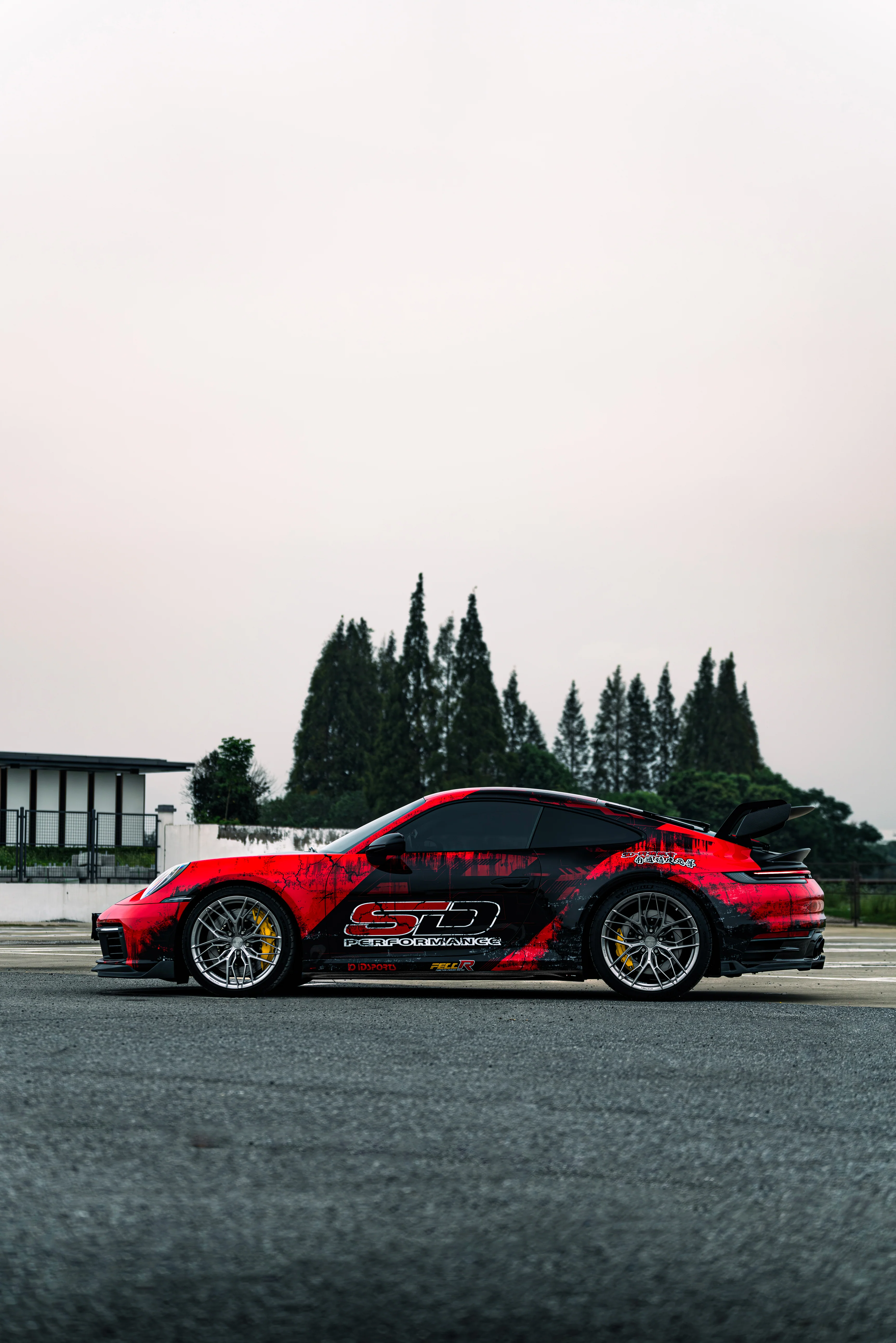 TAKD Side Skirts for Porsche Porsche 911 992.1 Carrera Base/S/T/4/4S/Targa 4/Targa 4S/GTS Carbon Fiber