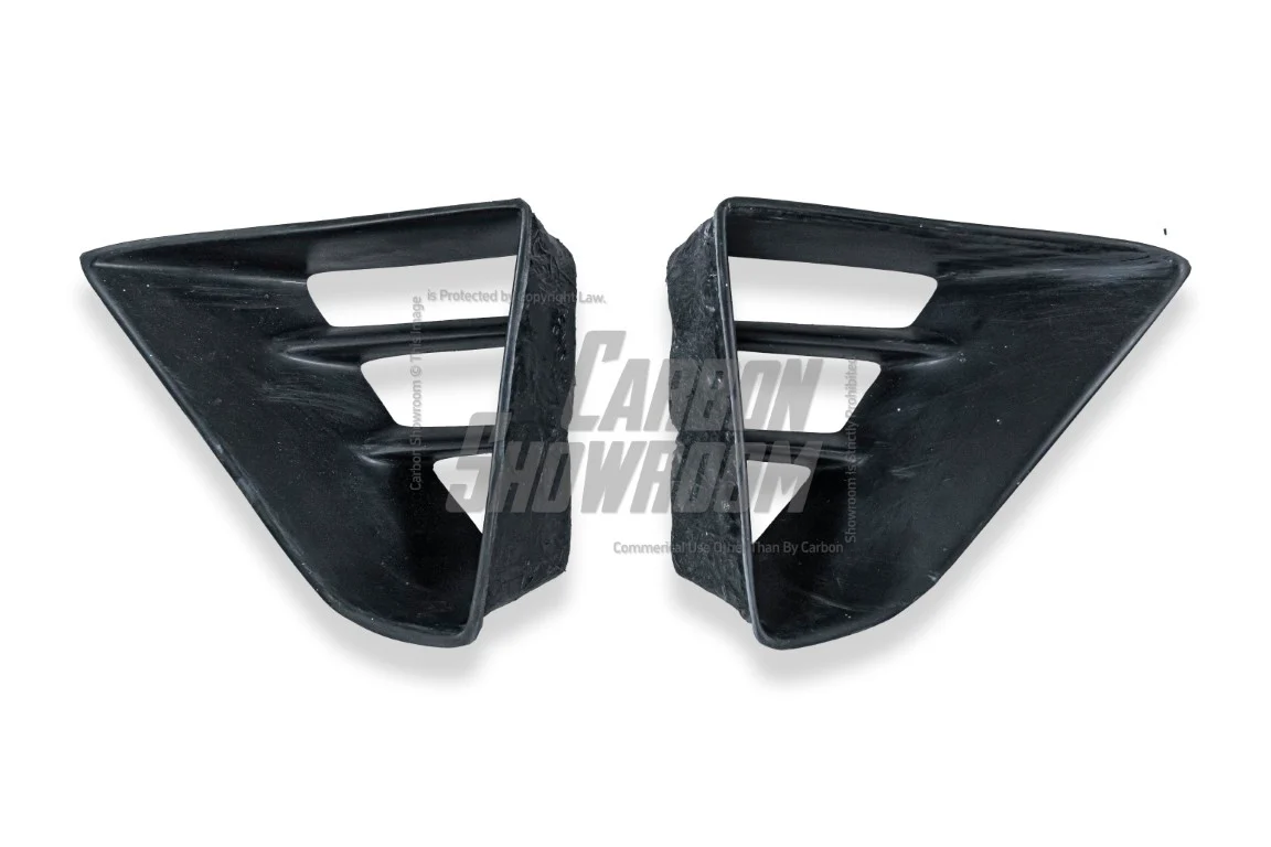 Robot Craftsman Crypton Front Bumper Intake Vents for Tesla Model 3 Performance/Base Carbon Fiber/FRP