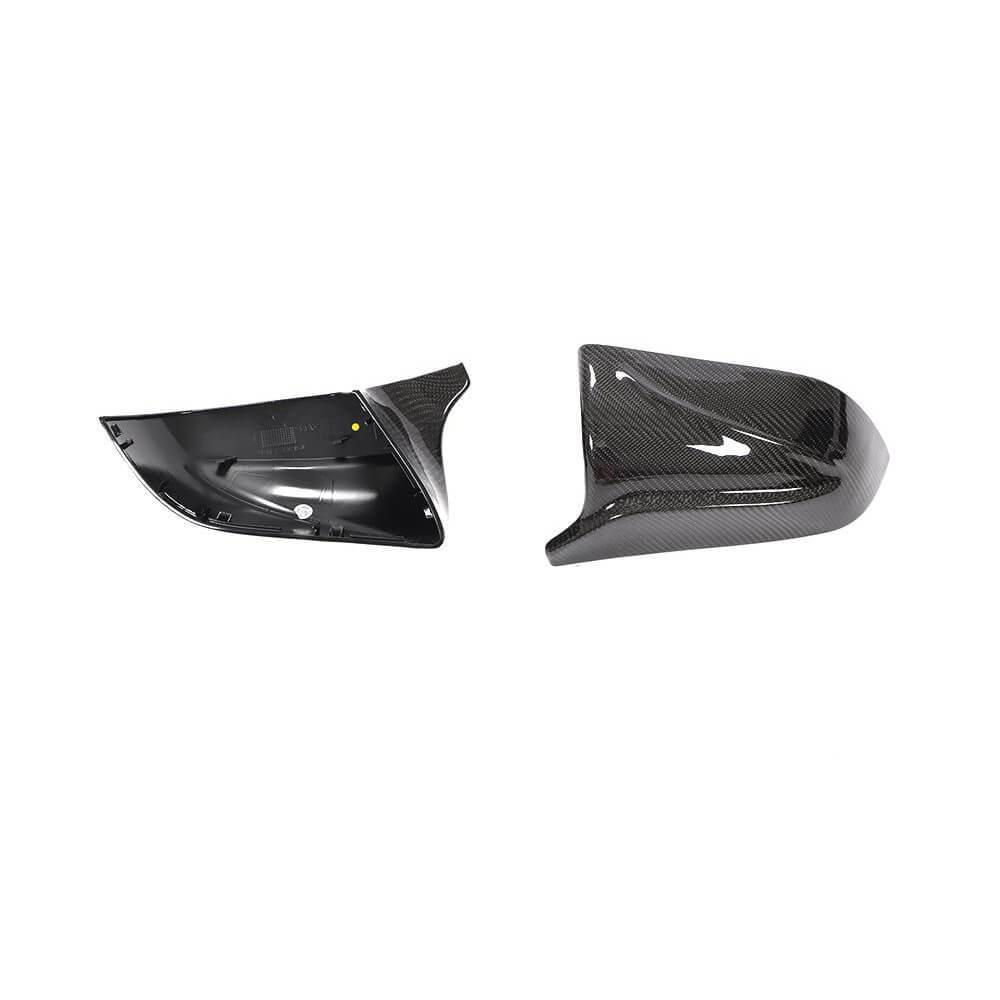 Aero Republic Carbon Fiber Mirror Cover Caps Replacement for Tesla Model 3  2016 - 2023