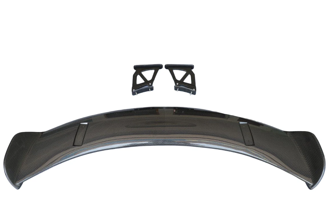 DuPont Tech GT4 Conversion Style Rear Wing for Porsche 718 982 981 & 987 & 986 Boxster Dry Pre-preg Carbon Fiber/ABS