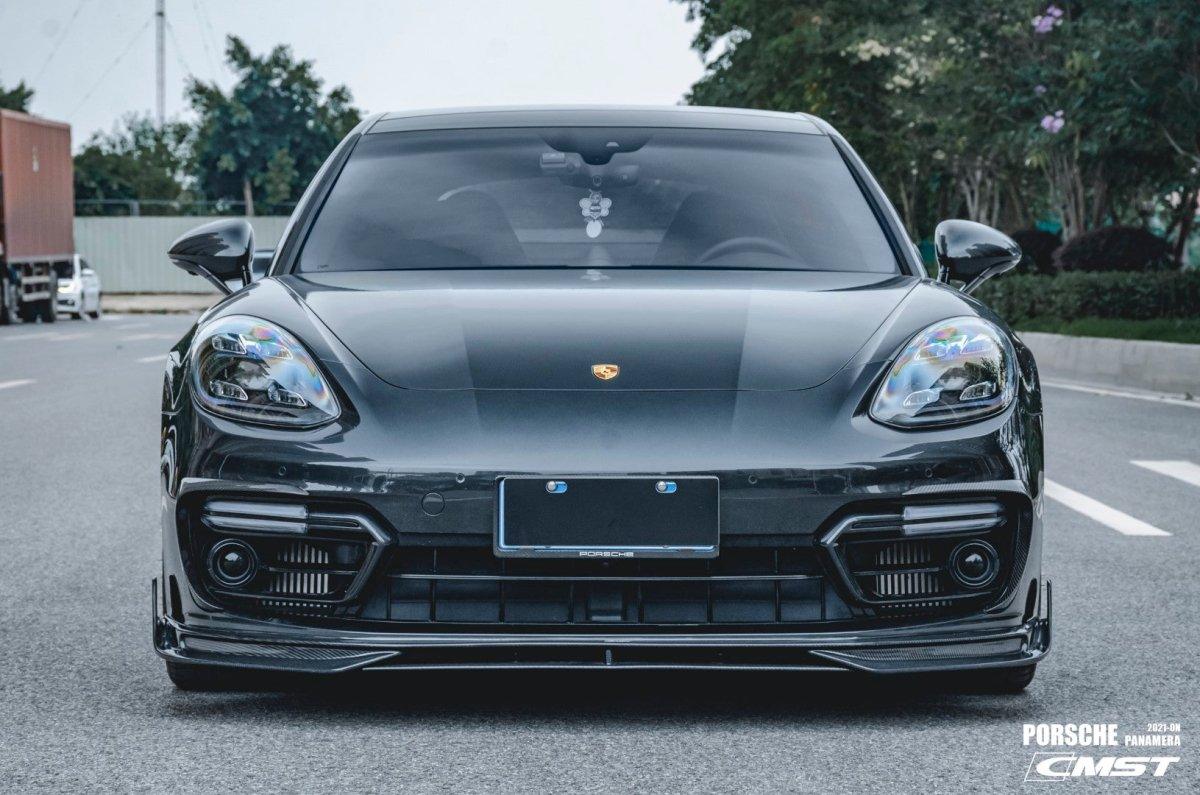 CMST Tuning Front Lip for Porsche Panamera 971 971.2 RWD/Base/4/4S/GTS Carbon Fiber/FRP