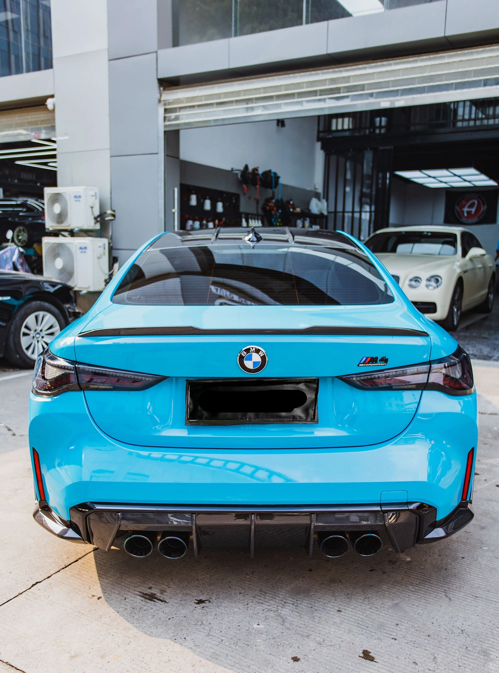 Aero Republic OEM Style Rear Diffuser for BMW M3/C/CS G80 G81 & M4/C/CS G82 G83 2021-ON Dry Pre-preg Carbon Fiber
