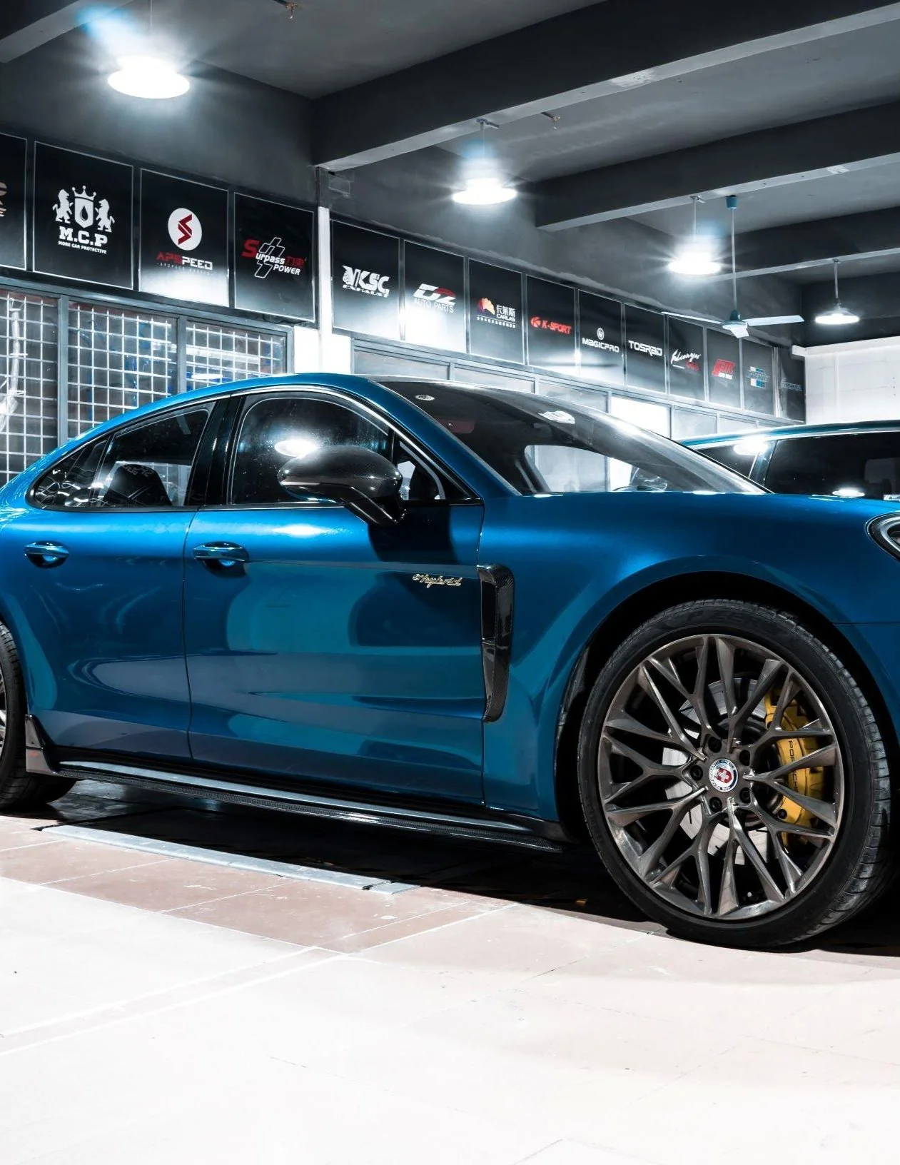 CMST Tuning V1 Side Skirts for Porsche Panamera 971 971.1 RWD 4S GTS Turbo S Carbon Fiber/FRP
