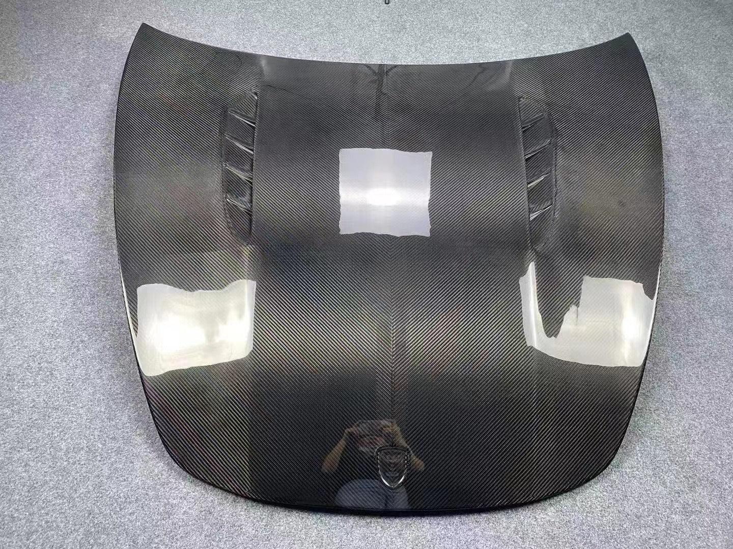 TAKD Carbon Hood for Porsche Panamera RWD/Base/4/4S/GTS/Turbo/Turbo S 971.1 971.2 Pre-preg Carbon Fiber