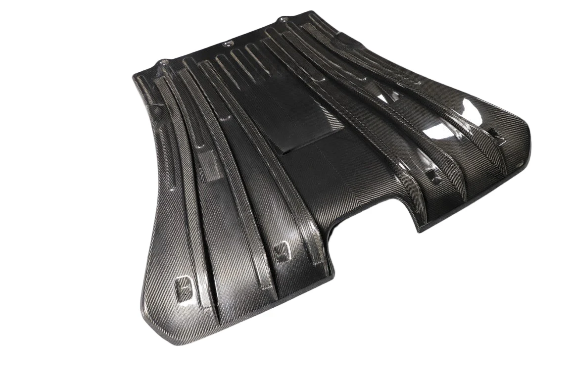 DuPont Tech Rear Diffuser for GT3 Conversion Style Rear Bumper Dry Pre-preg Carbon Fiber