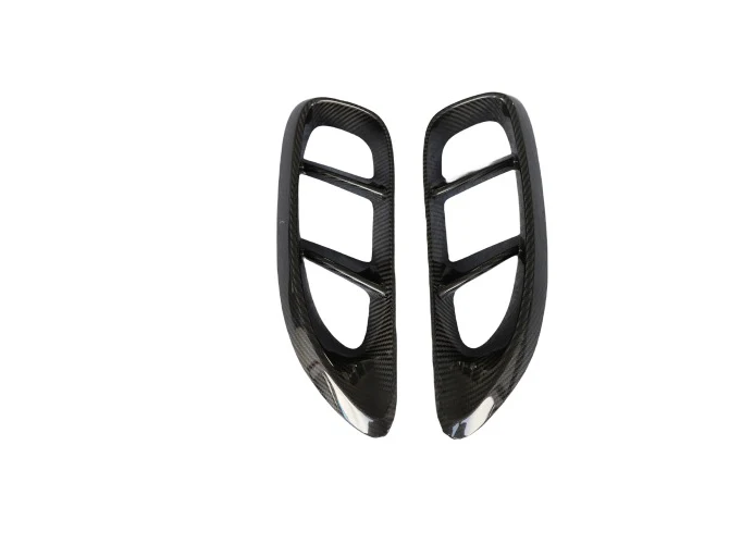 DuPont Tech OEM Side Vents for Porsche 718 982 Cayman & Boxster 2017-ON Dry Pre-preg Carbon Fiber