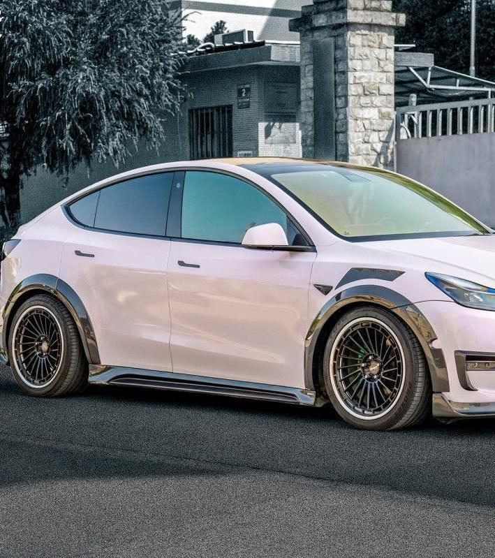CMST Tuning Front Fenders for Tesla Model Y Performance AWD Carbon Fiber/FRP