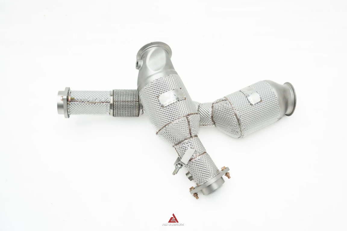 ArmorExtend 200 & 300 & 400 CELL Downpipe for BMW M2 M2C G87 2023-ON Stainless Steel/Titanium