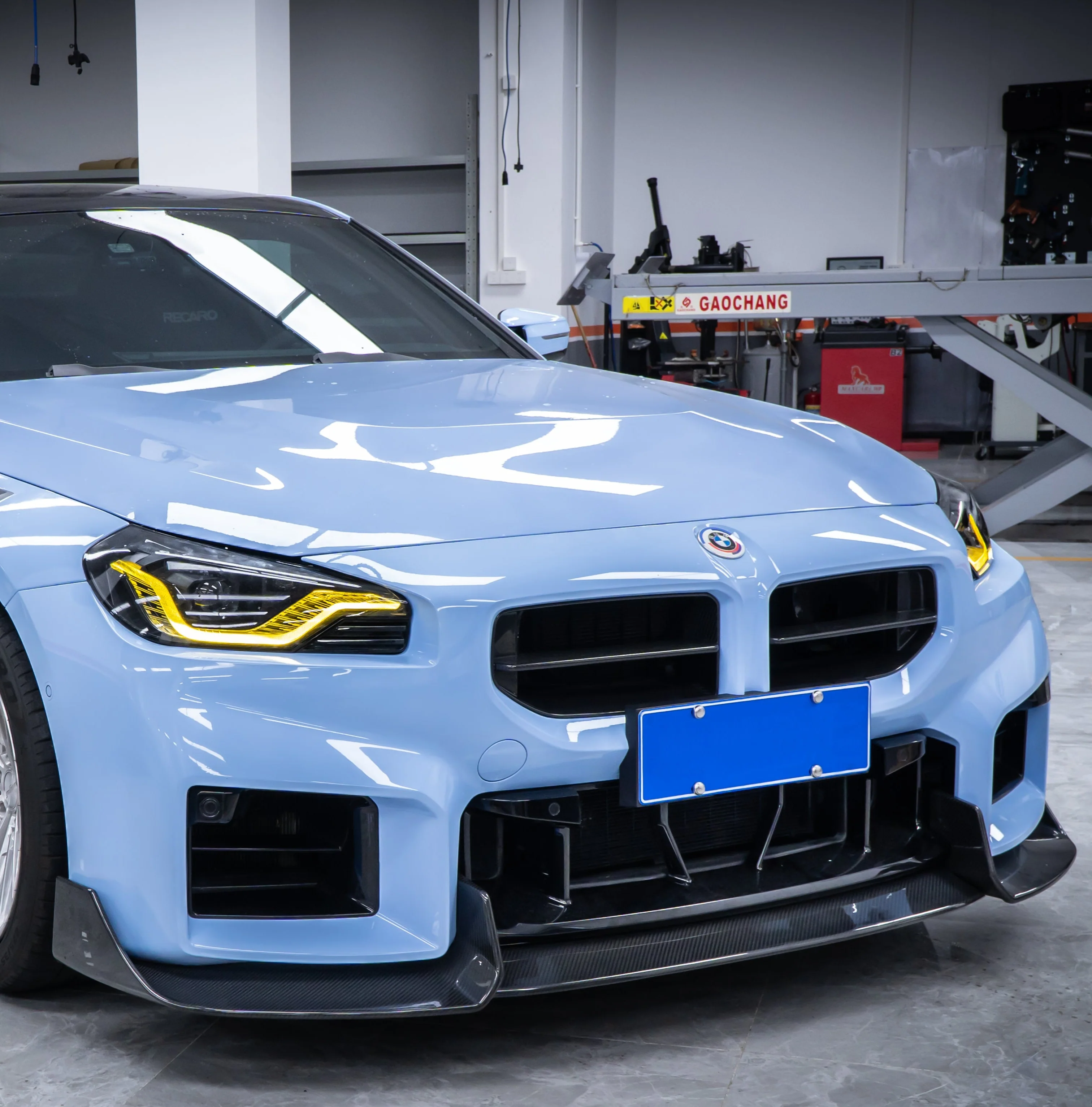 TAKD Carbon AD Style Front Lip for BMW M2 / M2C G87 2023-ON Dry Pre-preg Carbon Fiber