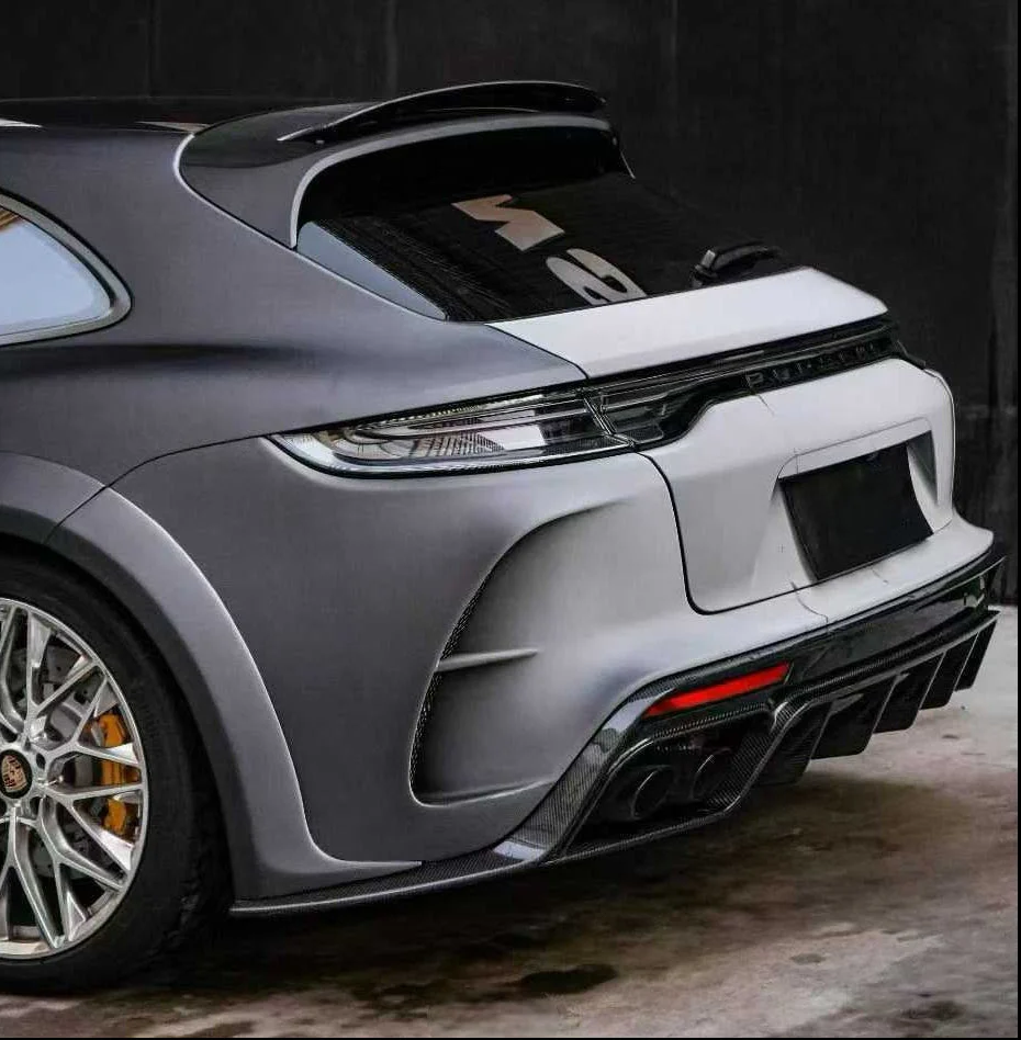 Aero Republic MSRY Style Rear Bumper for Porsche Panamera 971.1 & 971.2 4/4S/GTS/Turbo 2018-2023 Sport Turismo Carbon Fiber