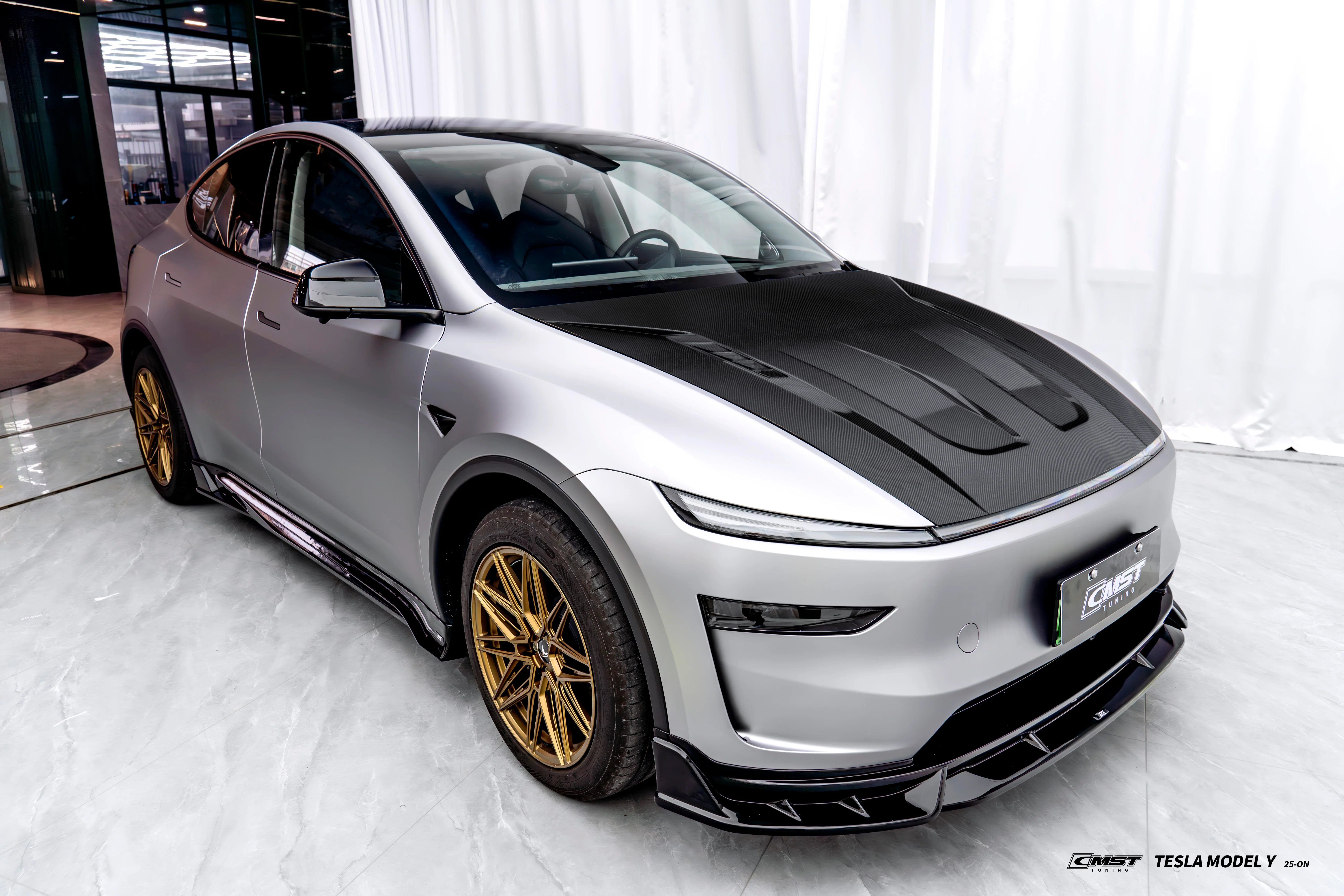 CMST Tuning V1 Front Lip for Tesla Model Y Juniper 2026-ON ABS