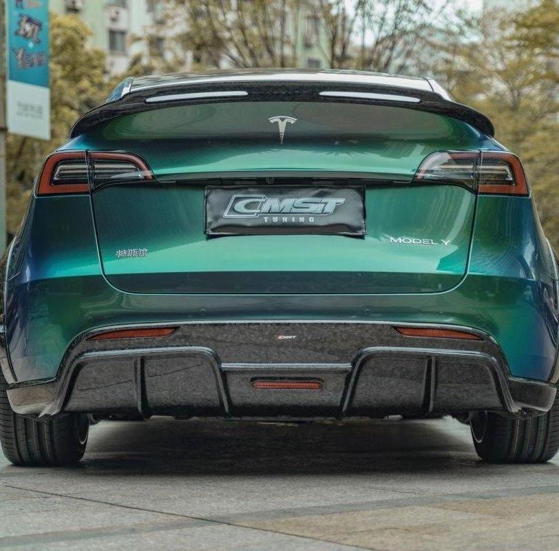 CMST Tuning V1 Rear Diffuser for Tesla Model Y Performance AWD Carbon Fiber/FRP