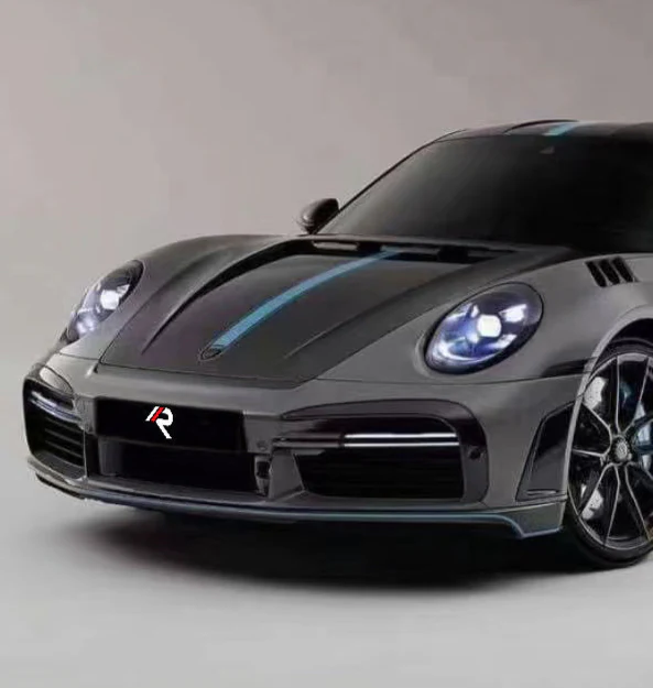 Aero Republic TC Sting GTR Style Front Bumper for Porsche 911 992.1 992.2 Carerra Targa 4S/GT3/Turbo S 2020-ON Dry Pre-preg Carbon Fiber