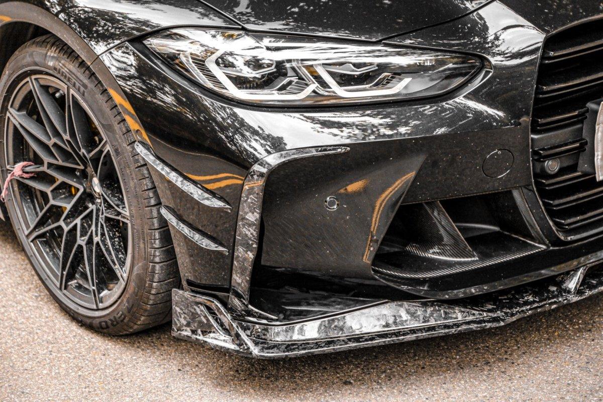 ArmorExtend AE Design Carbon Fiber Front Canards V1 for BMW G80 G82 G83 M3 M4 2021-ON