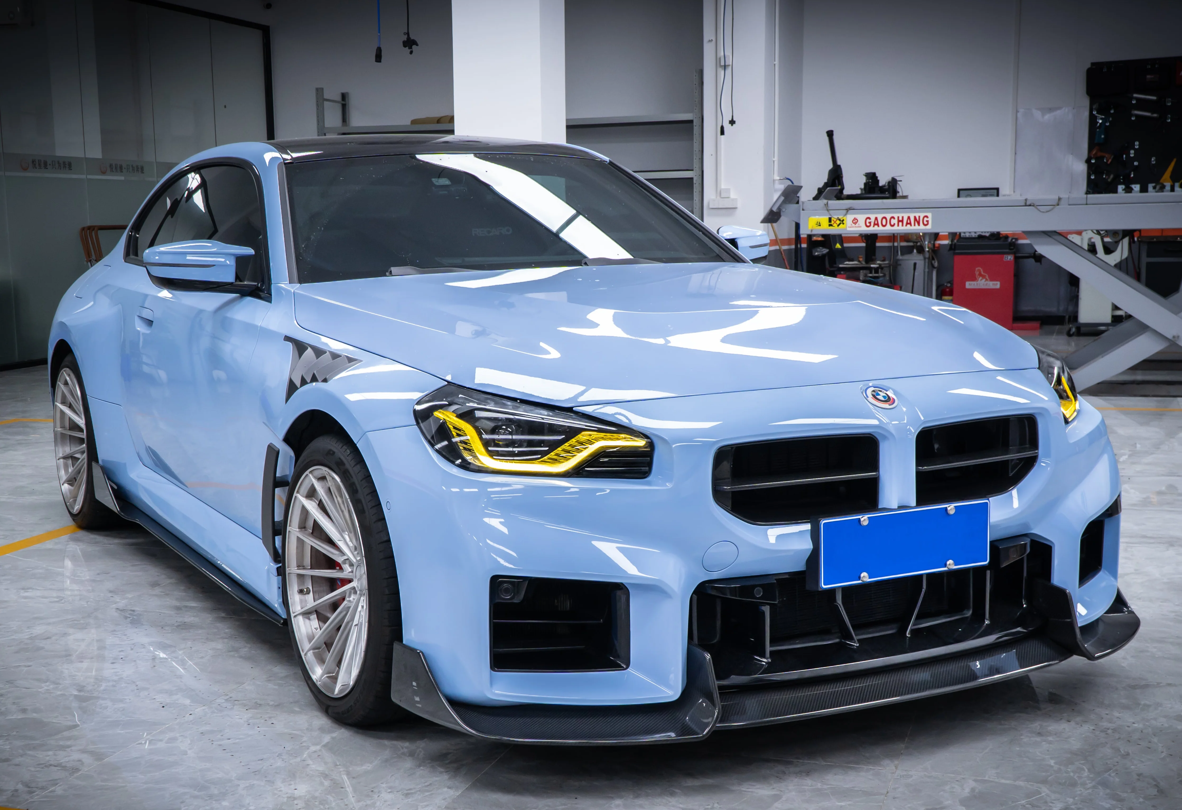 TAKD Carbon AD Style Front Lip for BMW M2 / M2C G87 2023-ON Dry Pre-preg Carbon Fiber