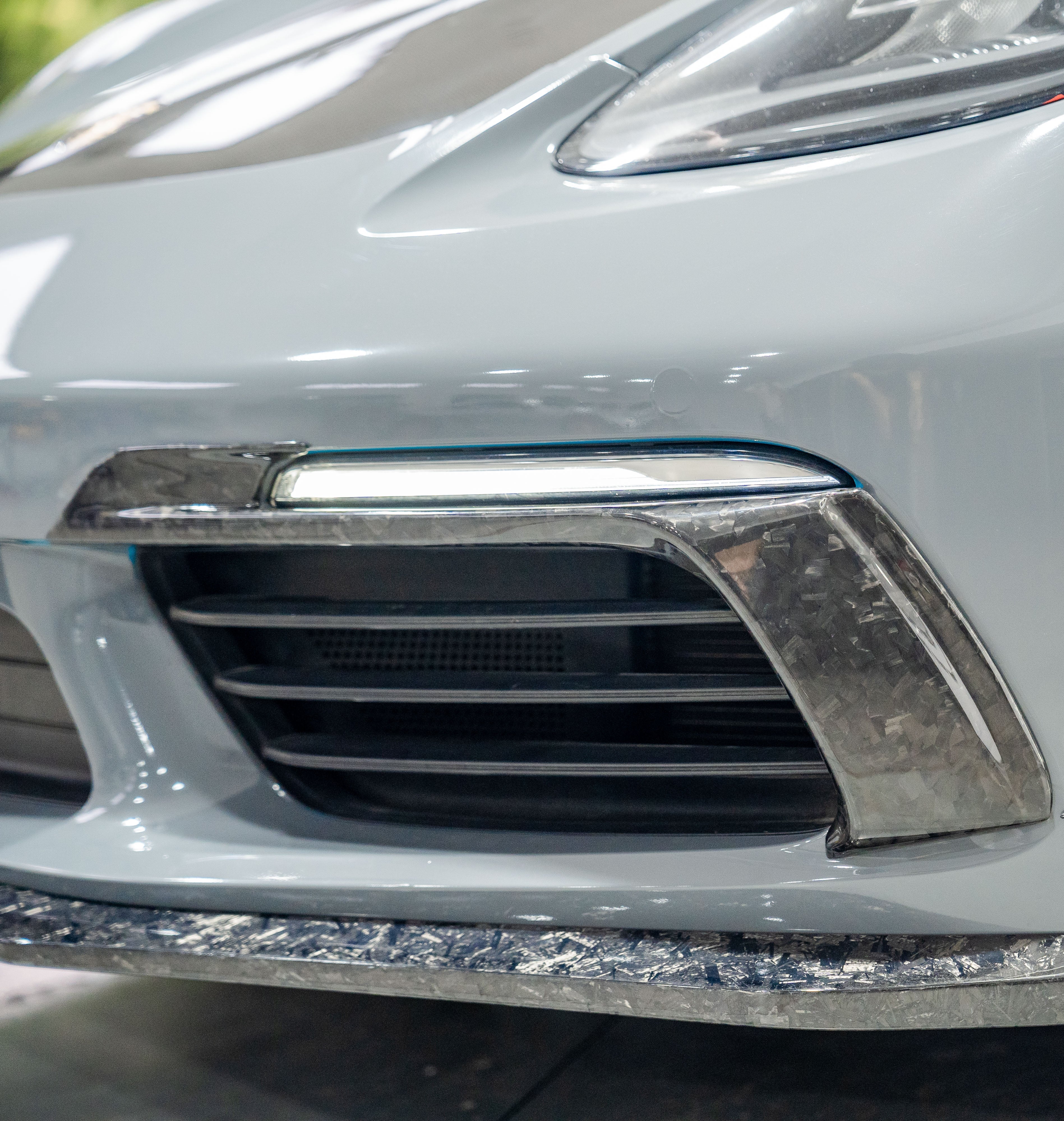 BCTXE Tuning Upper Valences for Porsche 718 Cayman/Boxster GTS 2017-ON Dry Pre-preg Carbon Fiber