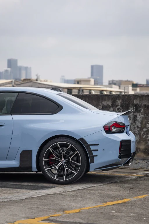 Aero Republic MP Style Rear Bumper Side Spats Valance Trim for BMW M2 M2C G87 Carbon Fiber