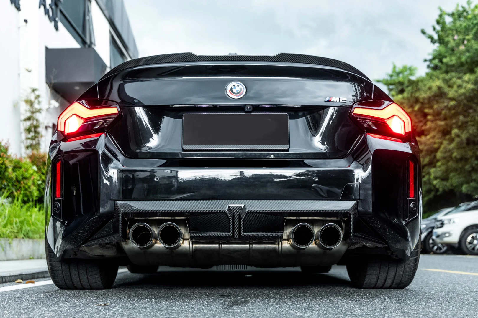 Aero Republic CS Style Rear Diffuser for BMW M2 M2C G87 2023-ON Dry Pre-preg Carbon Fiber