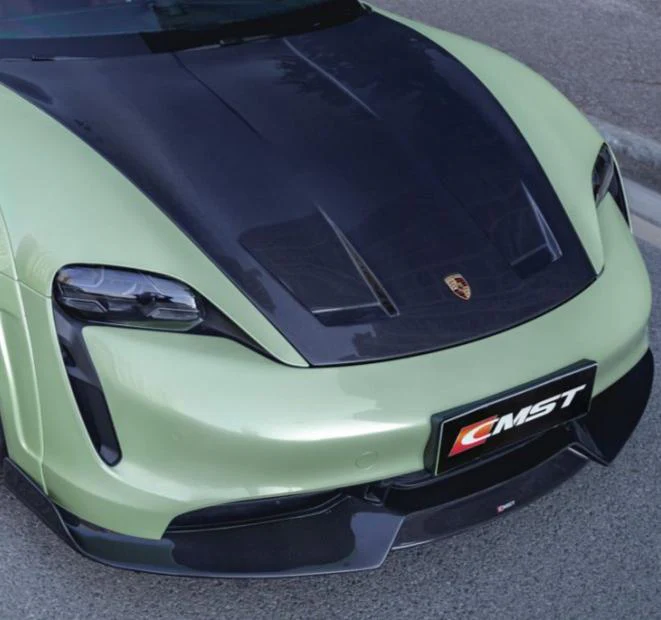 CMST Tuning Carbon Fiber & FPR Front Lip for Porsche Taycan 9J1 RWD/4S/GTS/Turbo S