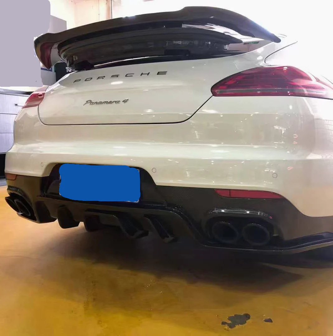 Aero Republic Rear Diffuser for Porsche Panamera 970 970.1 970.2 2/4/4S/GTS/Turbo/Turbo S 2010-2016 Carbon Fiber