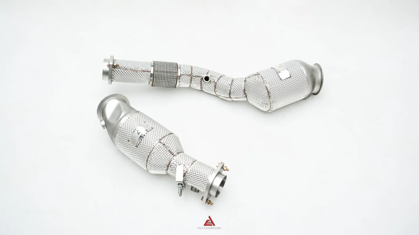 ArmorExtend 200 & 300 & 400 CELL Downpipe for BMW M2 M2C G87 2023-ON Stainless Steel/Titanium