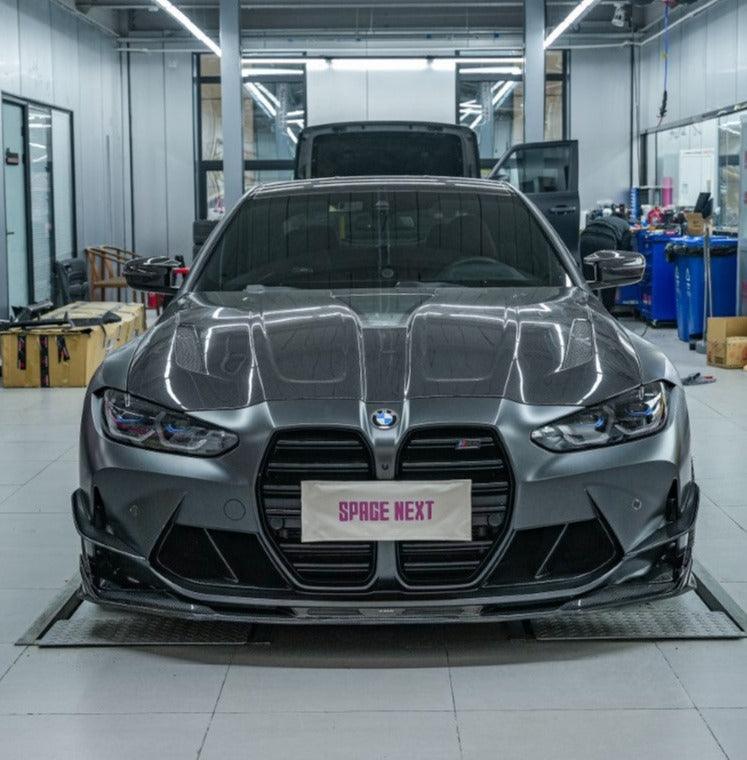ArmorExtend AE V2 Front Lip for BMW M3 G80 G81 & M4 G82 G83 Pre-preg Carbon Fiber