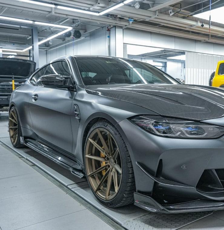 ArmorExtend AE Side Skirts for BMW M3 G80 G81 Pre-preg Carbon Fiber