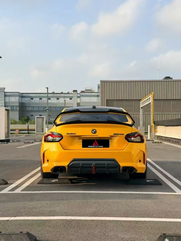 ArmorExtend ART V4 Rear Spoiler Wing for BMW M2 M2C G87 & 2 Series M240 230 G42 Dry Pre-preg Carbon Fiber