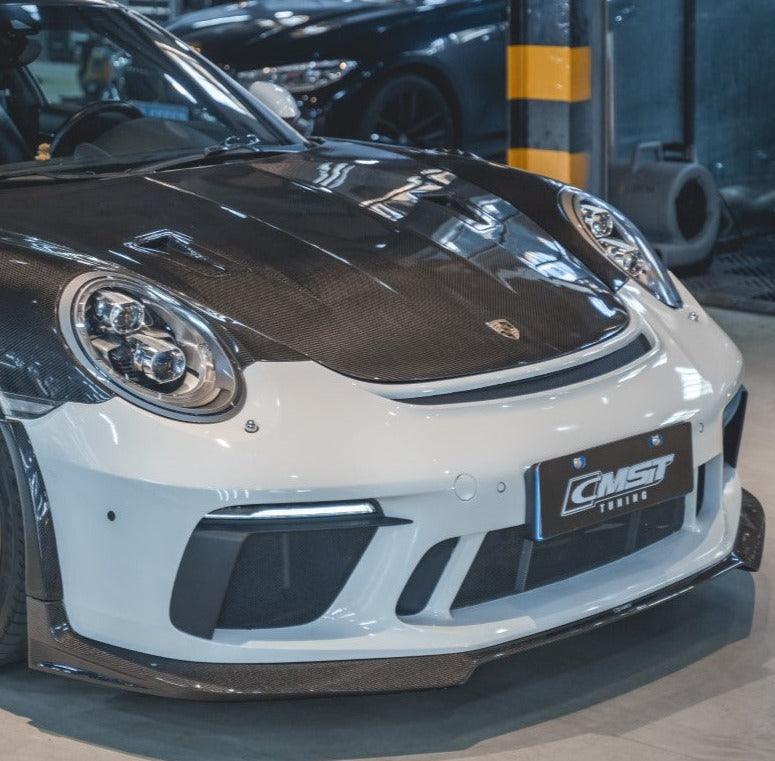 CMST Tuning Front Lip for Porsche 911 991.1 991.2 GT3RS Style Front Bumper Carbon Fiber