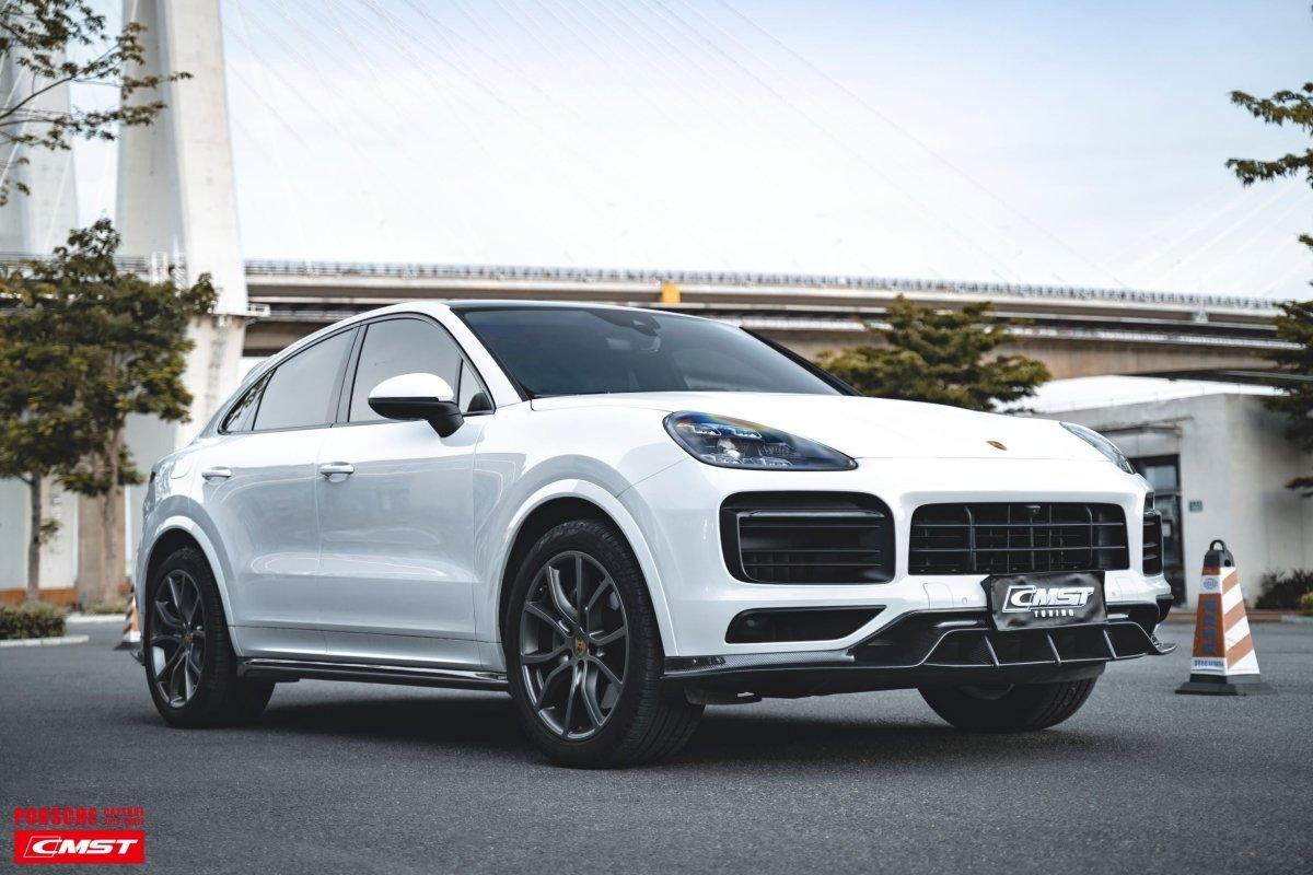 CMST Tuning Side Skirts for Porsche Cayenne 9Y0 9Y0.1 9Y0.2 9Y3 9Y3.1 9Y3.2 Carbon Fiber/FRP