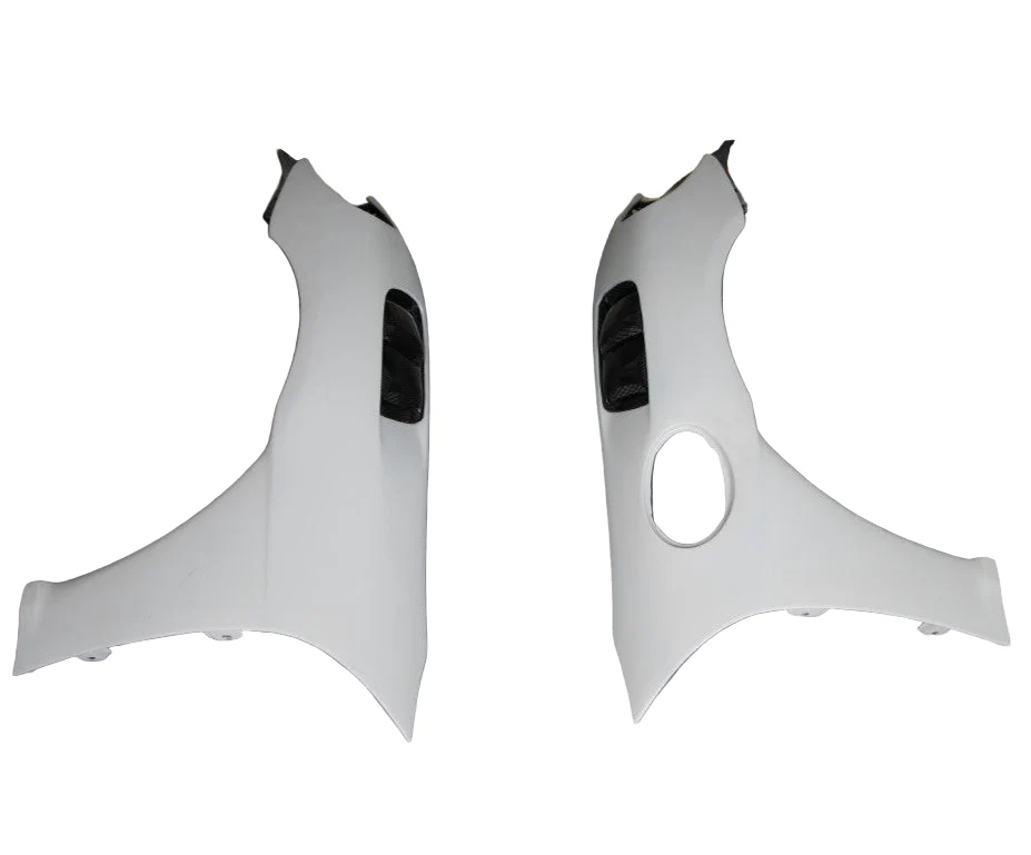 Dupont Tech GT4RS Style Front Fenders for Porsche 718 982 2017-2025 Partial Carbon Fiber/FRP