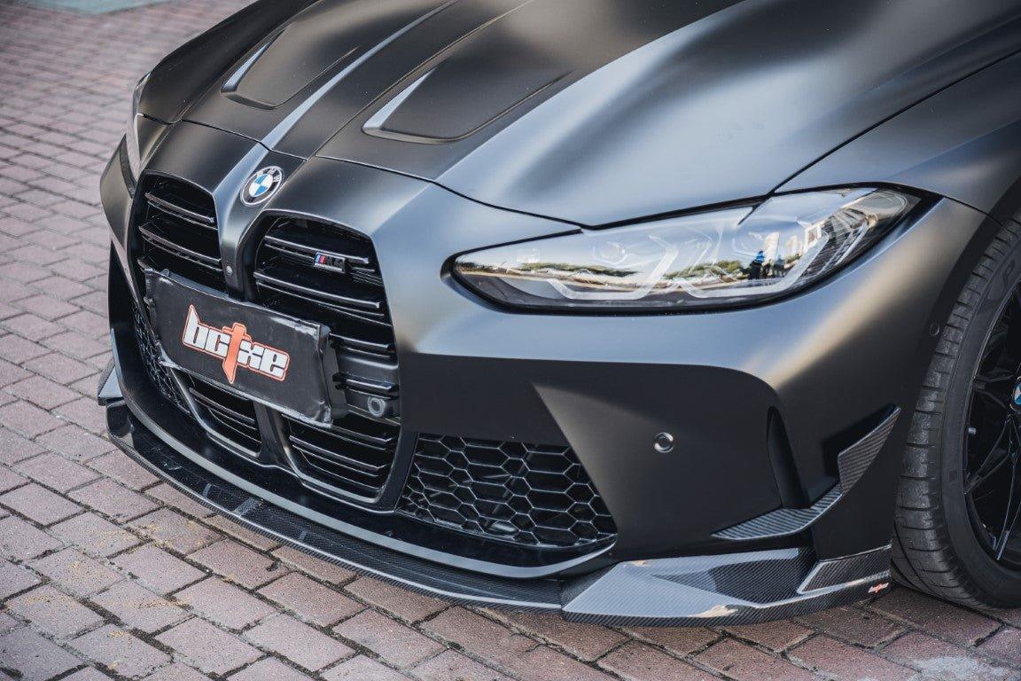 BCTXE Front Lip Splitter for BMW M3 G80 M4 G82 G83 2021-ON Pre-preg Carbon Fiber