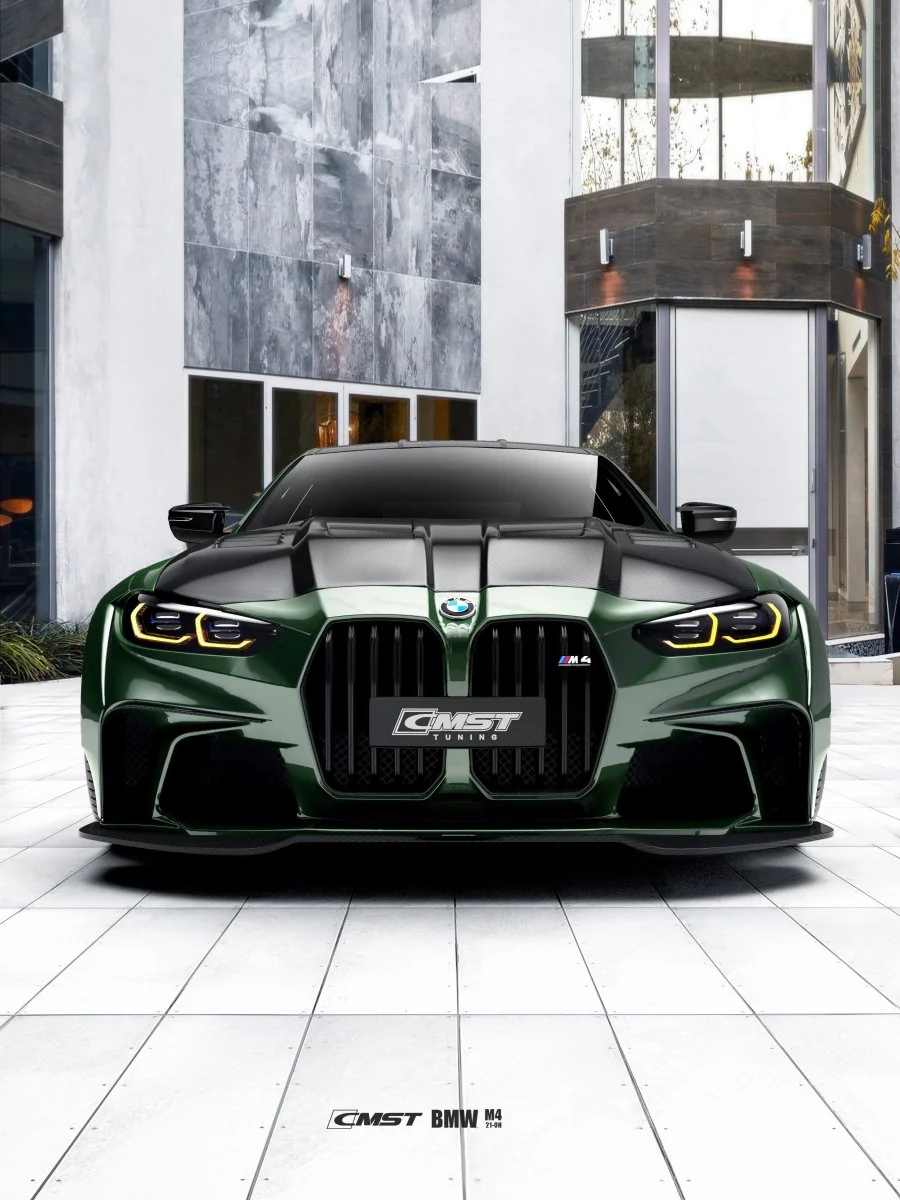 CMST Tuning V2 Hood for BMW M3/M3C G80/G81 & M4/M4C G82/G83 Carbon Fiber/FRP