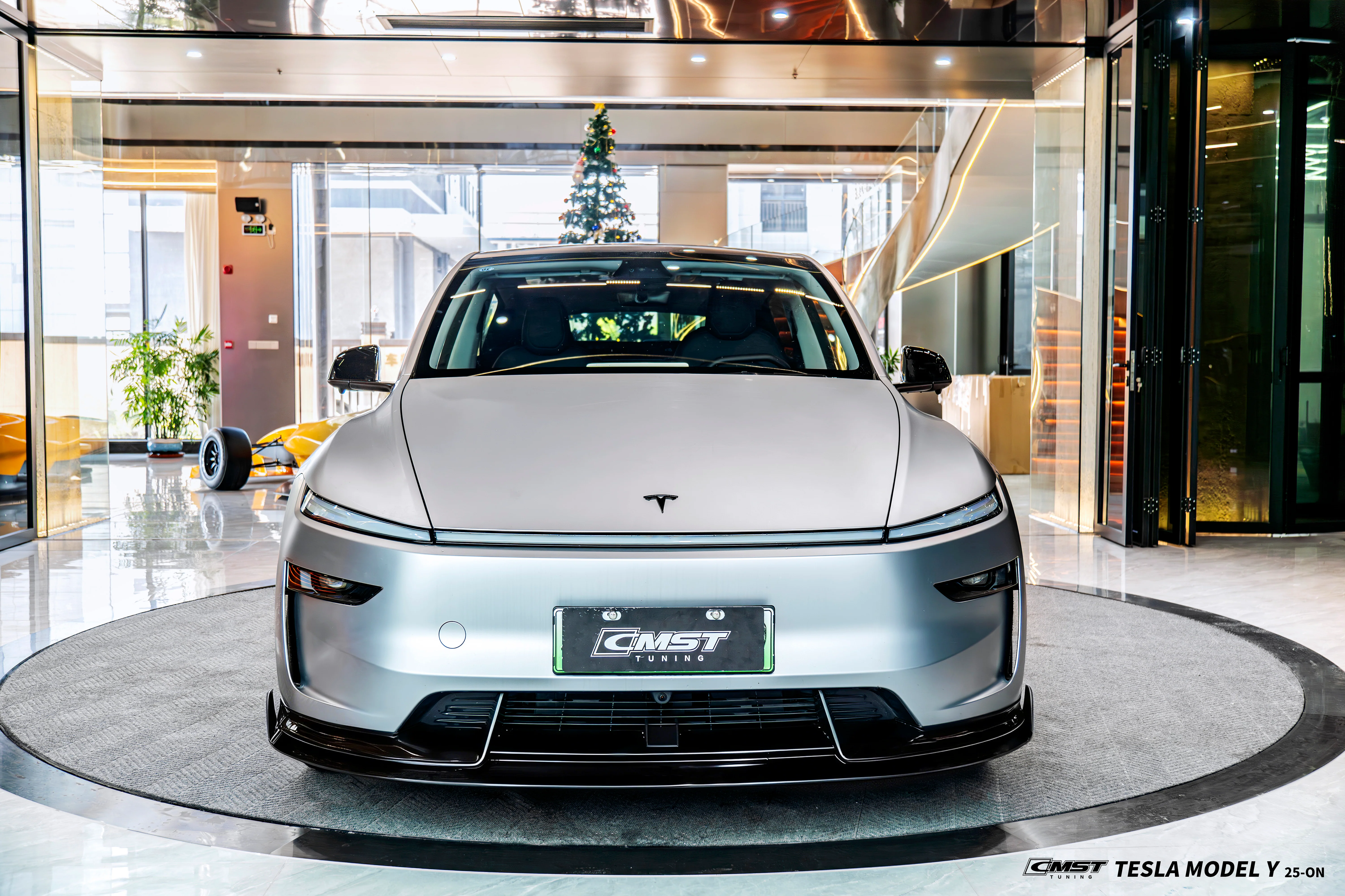 CMST Tuning V6 Front Lip for Tesla Model Y Juniper 2026-ON PP Polypropylene