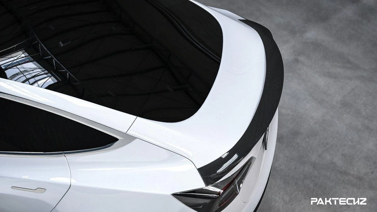 Paktechz Tesla Model 3 Dry Carbon Fiber Full Body Kit