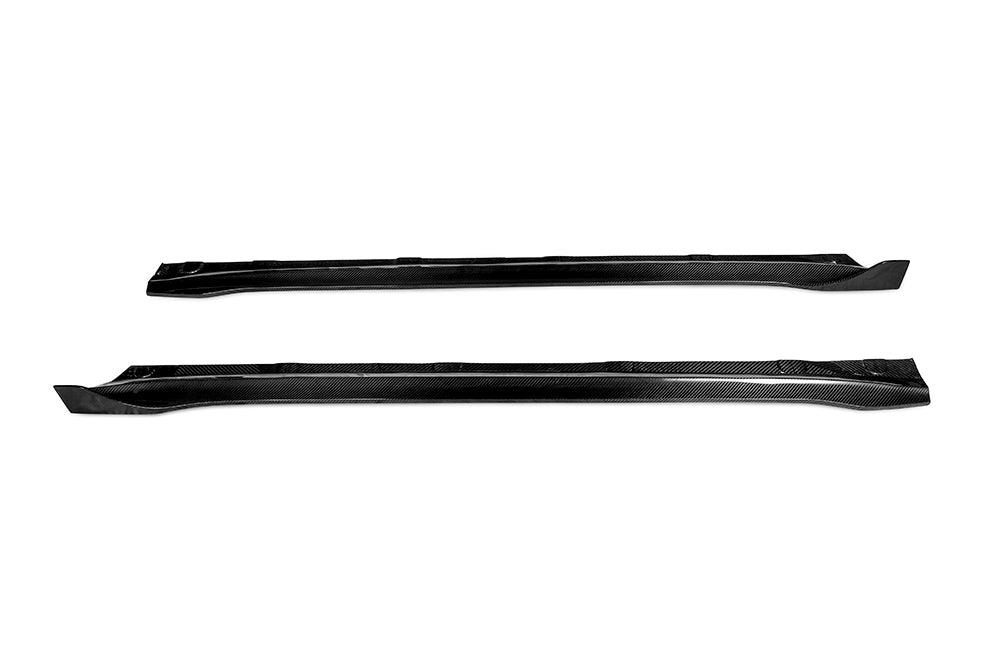 Aero Republic V Style Side Skirts for Tesla Model 3 Performance Base 2017-2023 Sedan Dry Pre-preg Carbon Fiber