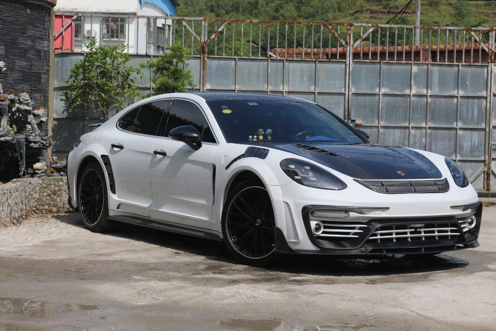 Aero Republic MSRY Style Wheel Arches for Porsche Panamera 971.1 971.2 Base/4/4S/GTS/Turbo/Turbo S 2017-2023 Carbon Fiber