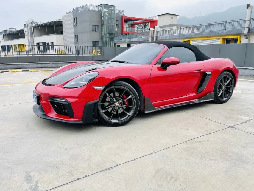 Dupont Tech Spyder Conversion Kit for Porsche 718 982 Boxter 2017-2025 PP Polypropylene / Dry Carbon Fiber