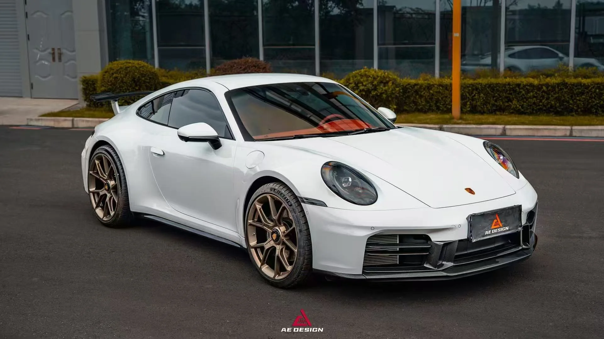 ArmorExtend Front Lip for Porsche 911 992.2 Carerra Base/S/T/4S/GTS/Targa4S/Targa4GTS Pre-preg Carbon Fiber