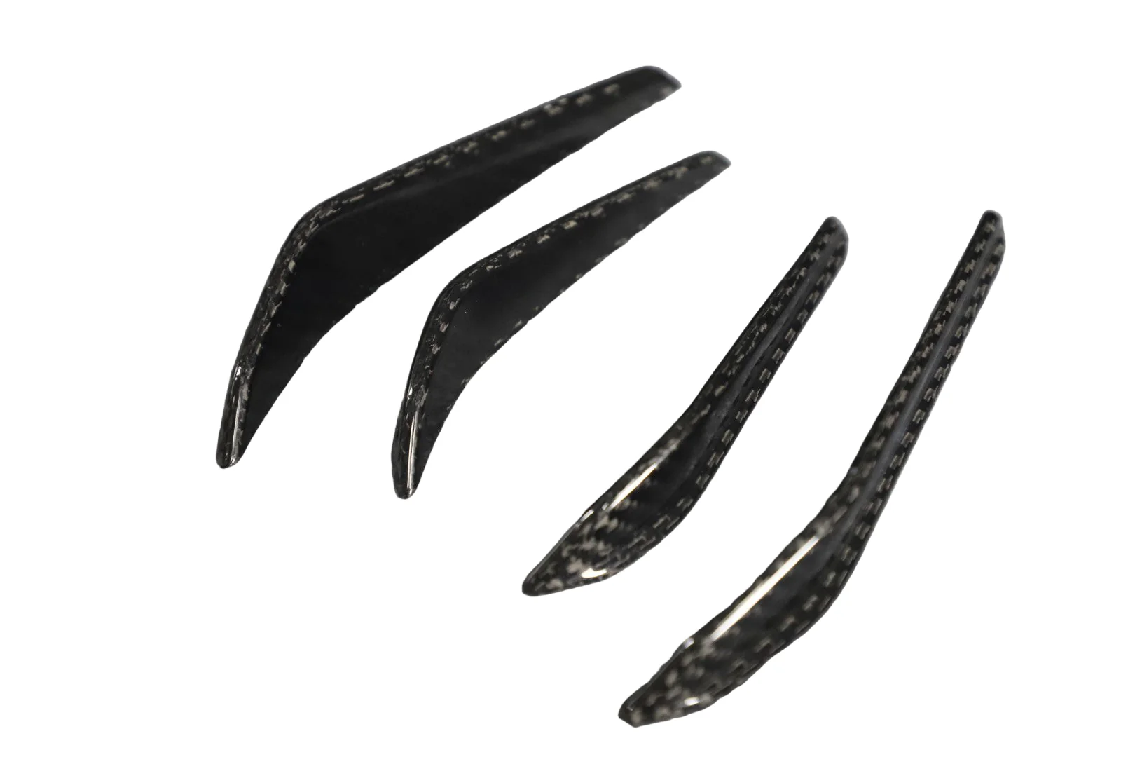 Aero Republic V1 Front Bumper Canards for BMW M3 M3C M3CS G80 G81 & M4 M4C M4CS M4CSL G82 G83 2021-ON Dry Pre-preg Carbon Fiber