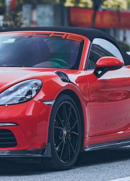 CMST Tuning Front Fenders for Porsche 718 Cayman Boxster GTS/4 Spyder Carbon Fiber/FRP