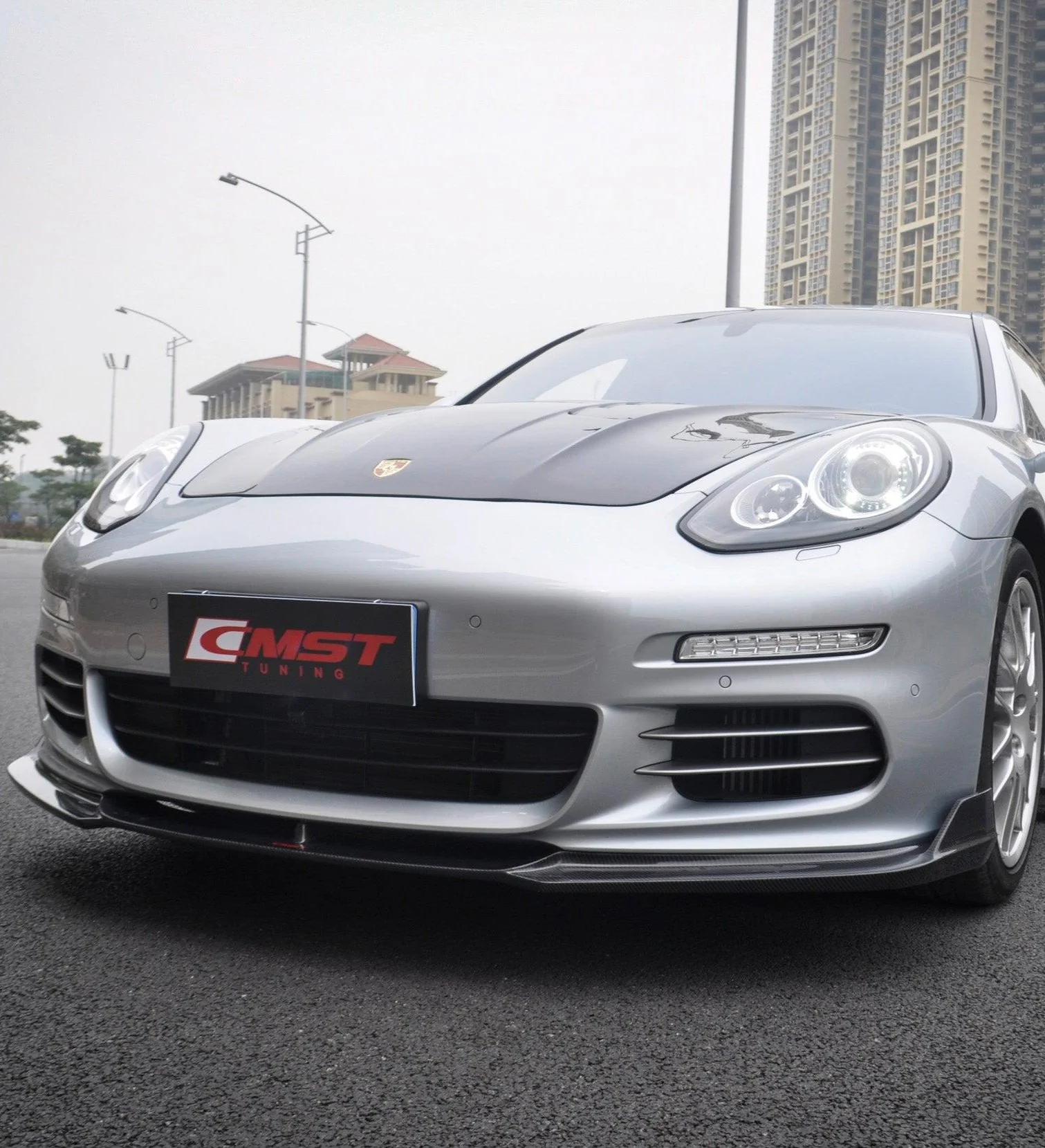 CMST Tuning Front Lip for Porsche Panamera 970 970.2 2/4/4S Carbon Fiber/FRP