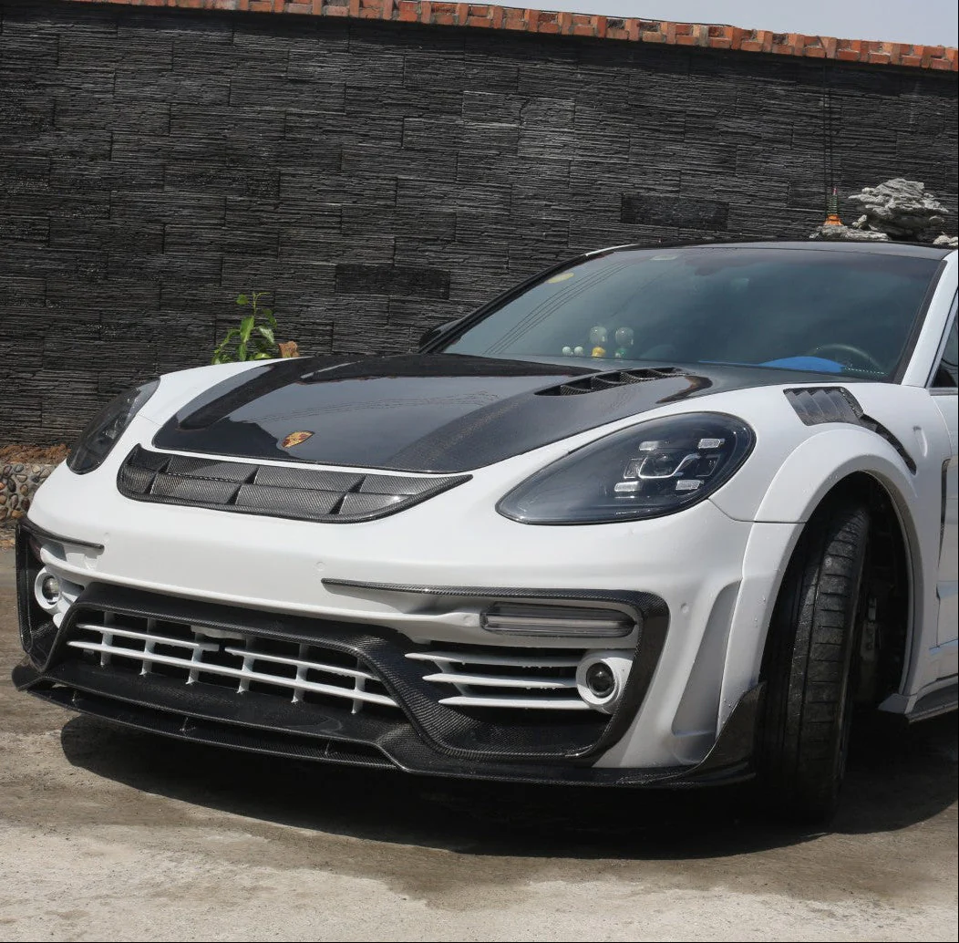 Aero Republic MSRY Style Full Body Kit for Porsche Panamera 971.1 971.2 Base/4/4S/GTS/Turbo/Turbo S 2017-2023 Liftback Sedan Carbon Fiber